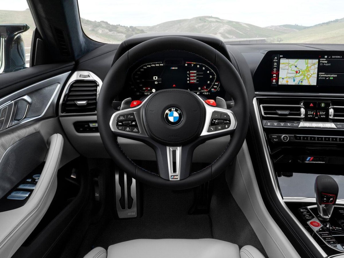 BMW m8 Gran Coupe Interior