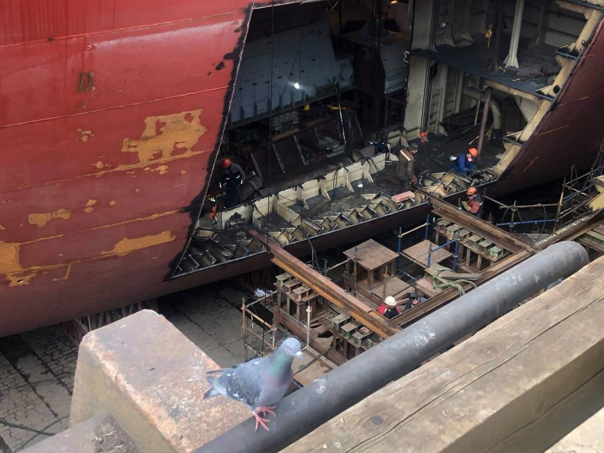 Ледокол Арктика в Кронштадте