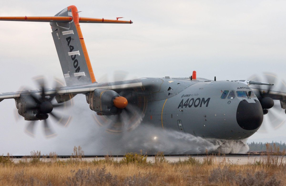 Airbus a400m кабина