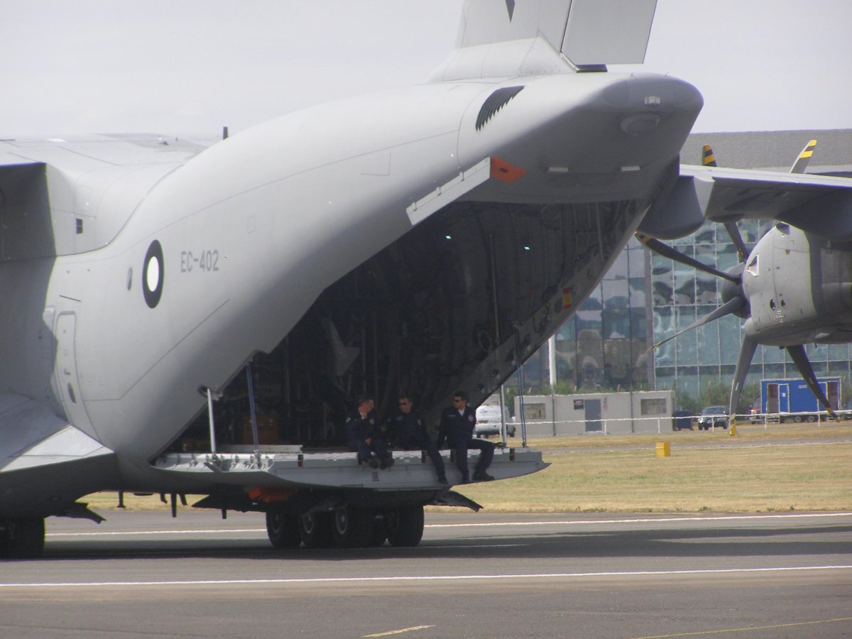 Airbus a400m кабина