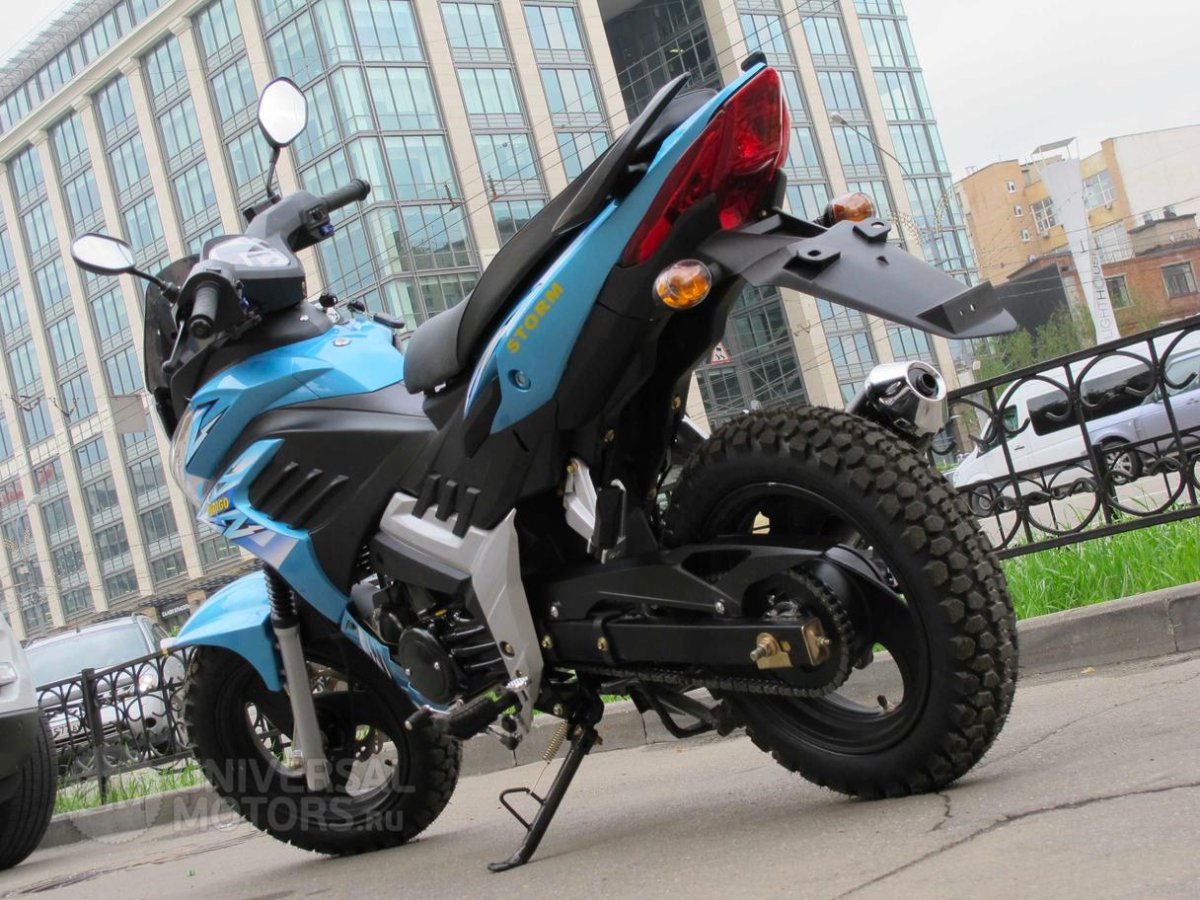 Индиго шторм кросс 125