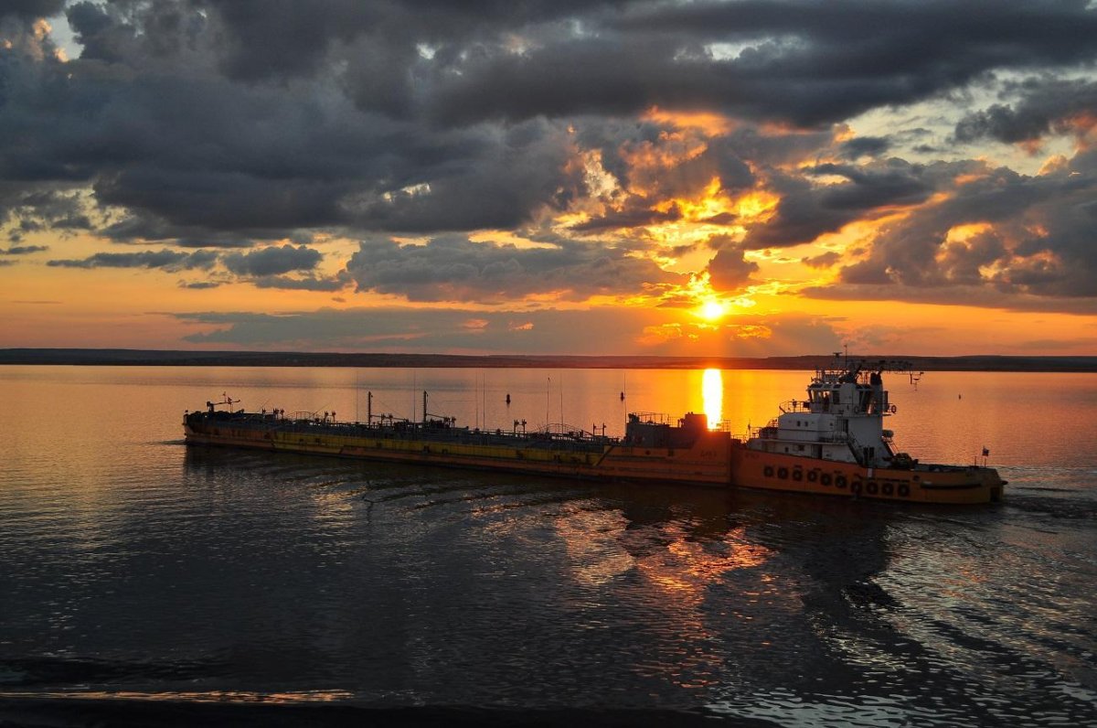 Река Волга Волгоград