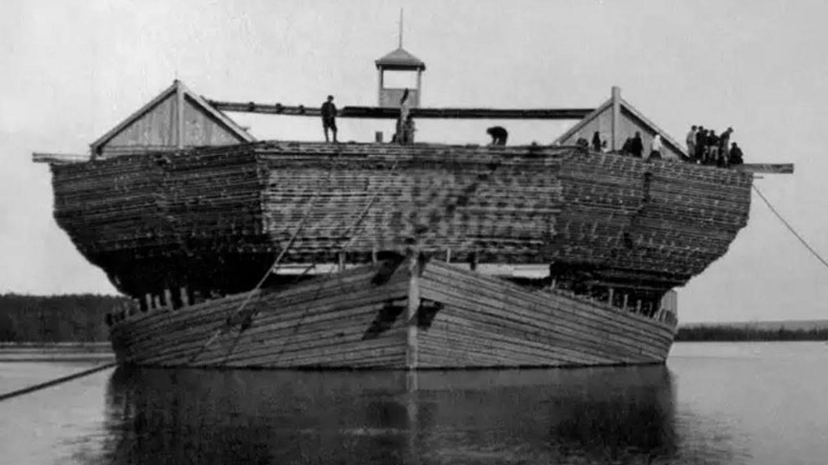 Сплав леса Беляны 19 век