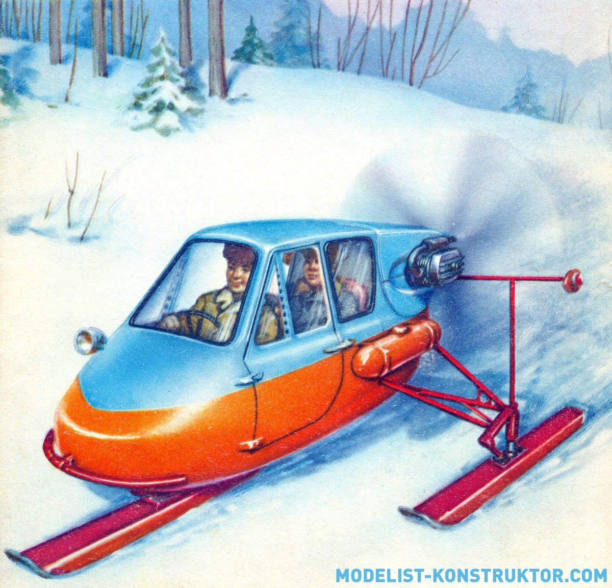 Аэросани к-30