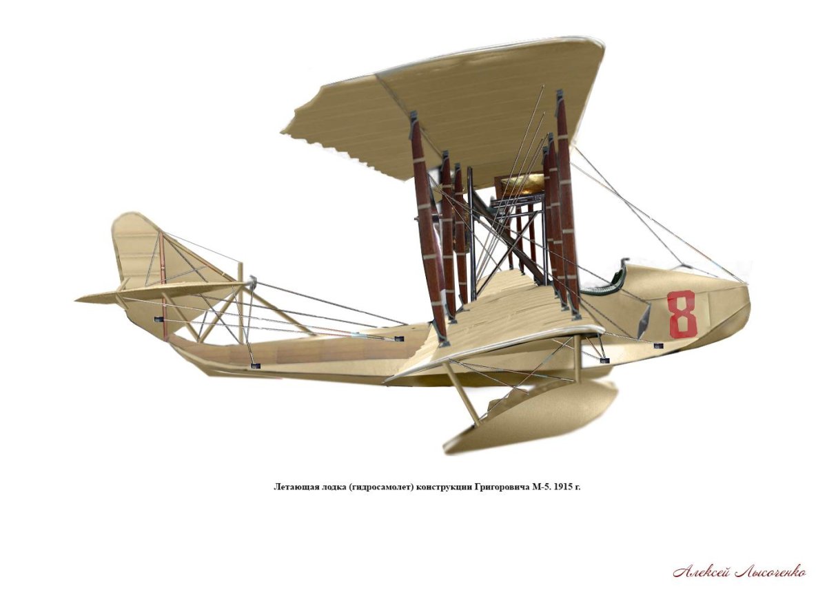Гидросамолет м-5 Григоровича