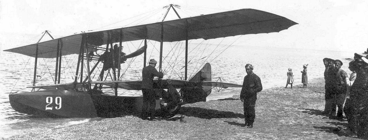 Гидросамолет м-5, 1915