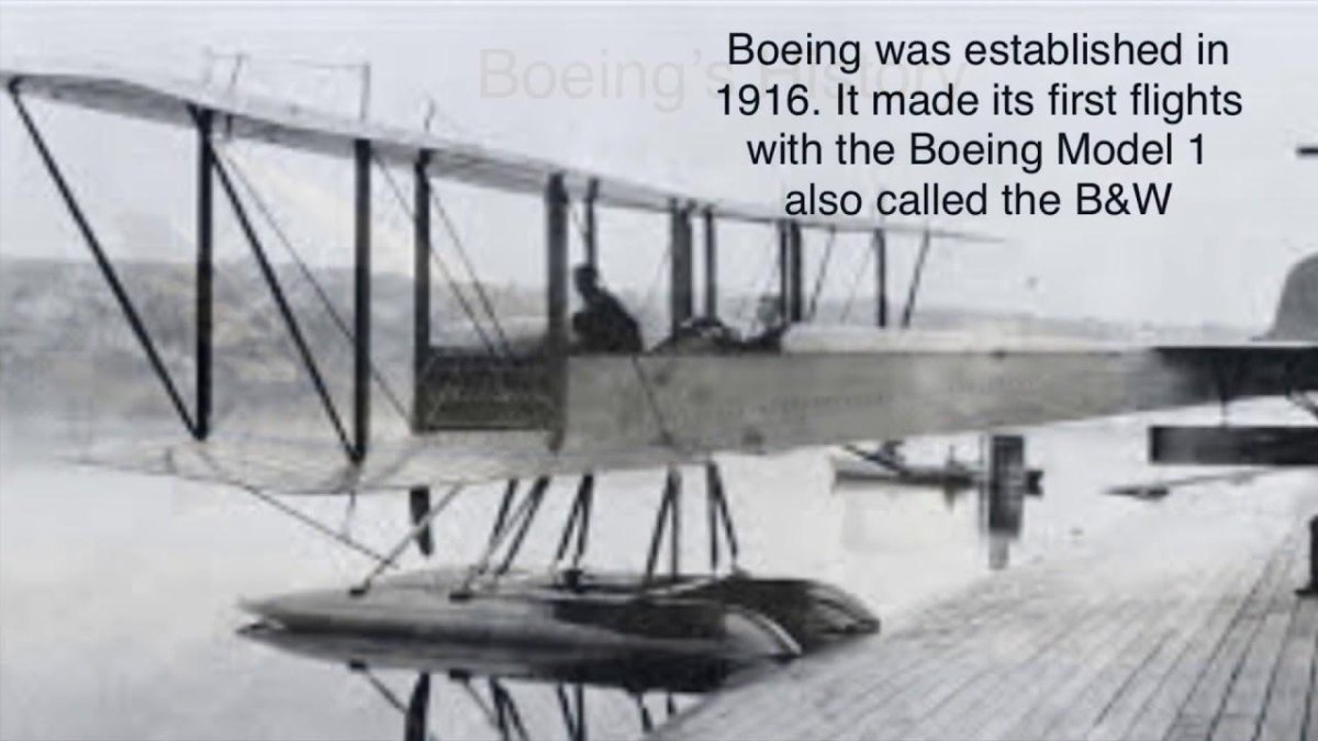 Уильям Боинг 1916