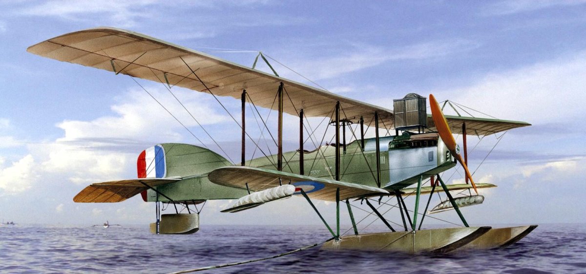Биплан гидроплан