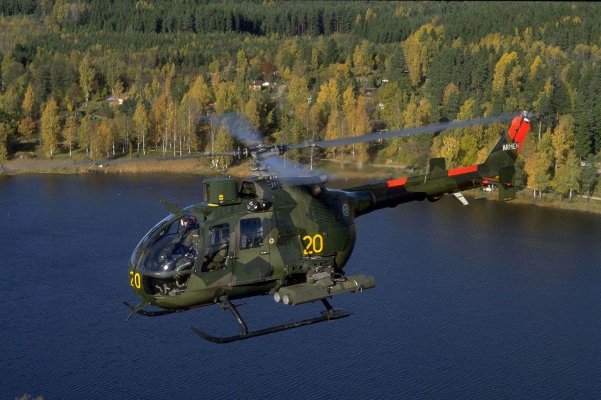 MBB bo 105 вертолёт
