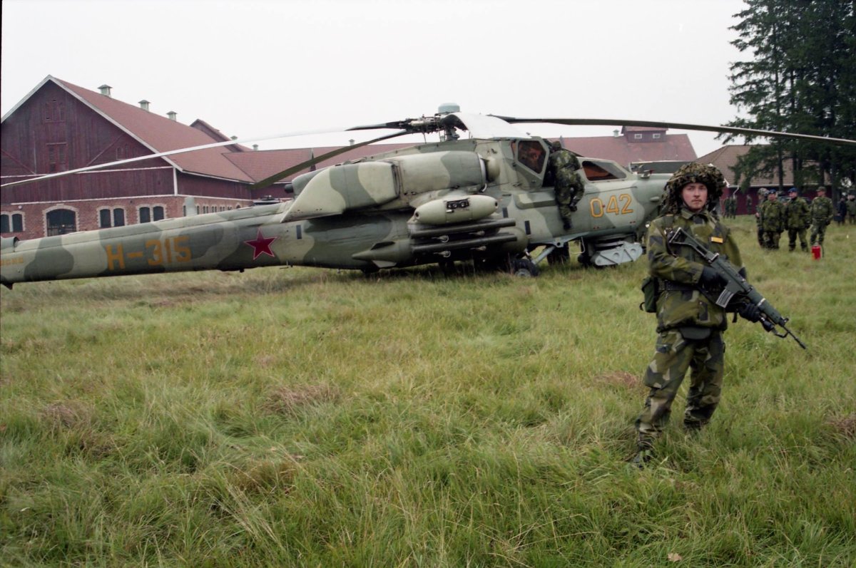 Ми 28 Швеции