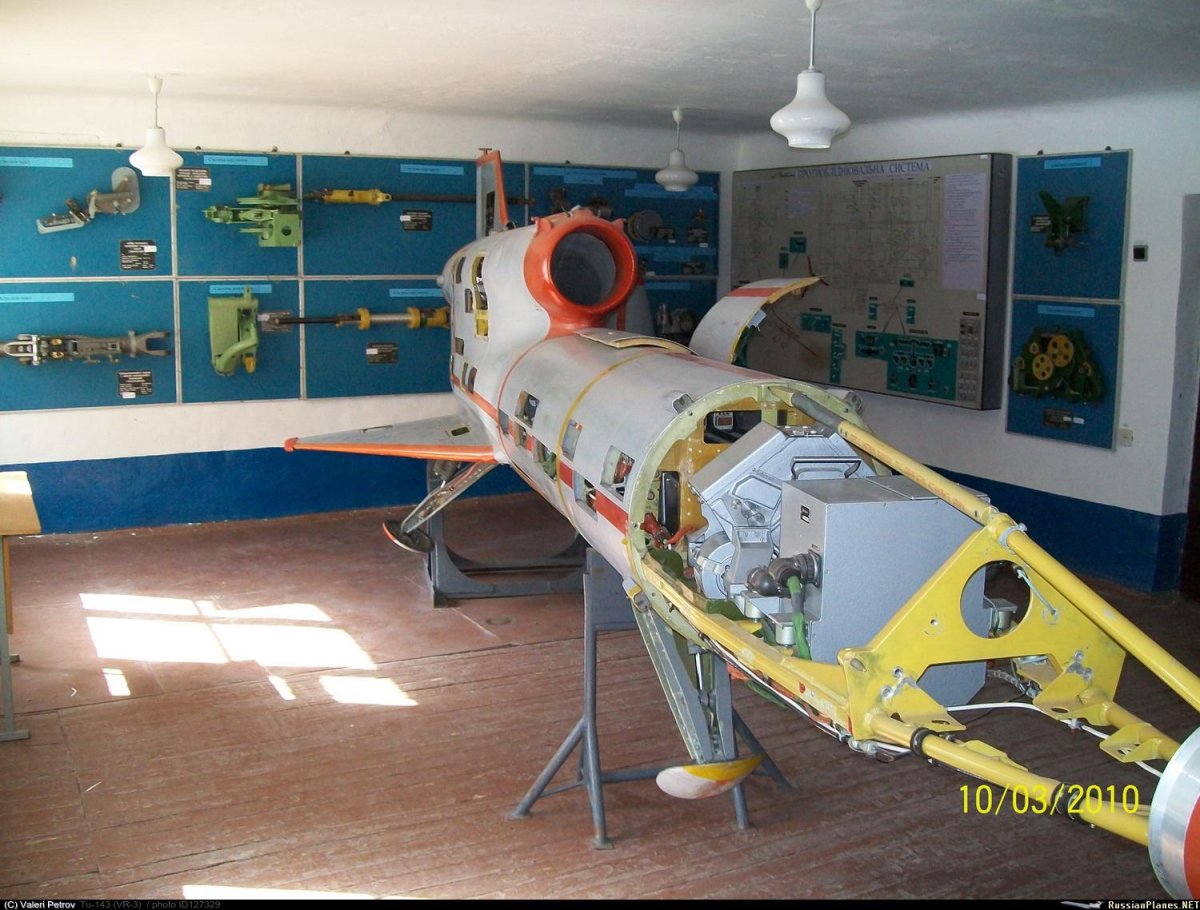 Советский БПЛА ту-143 «рейс»