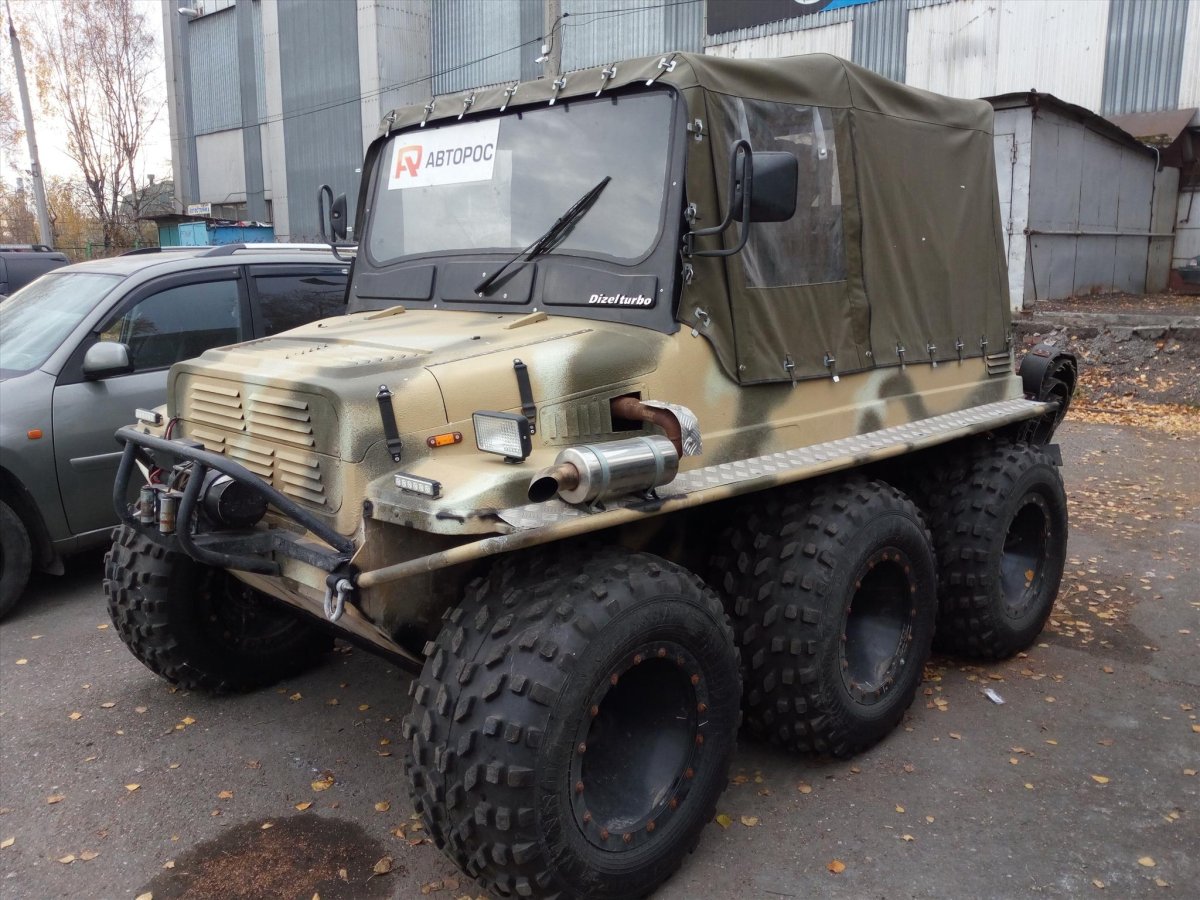 Снегоболотоход медведь м5