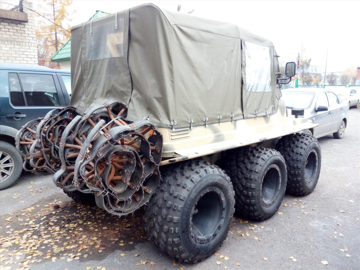 Снегоболотоход медведь м5