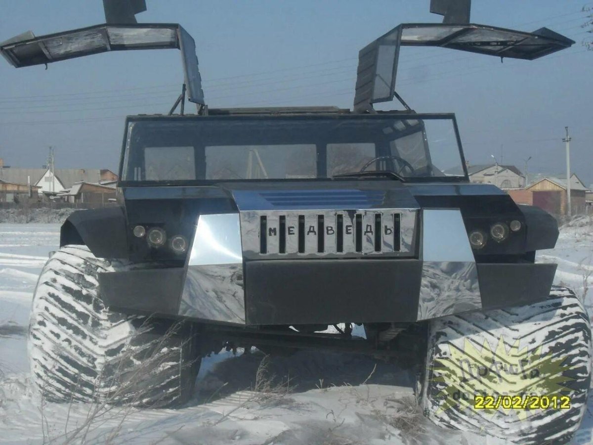 Вездеход болотоход амфибия медведь 2