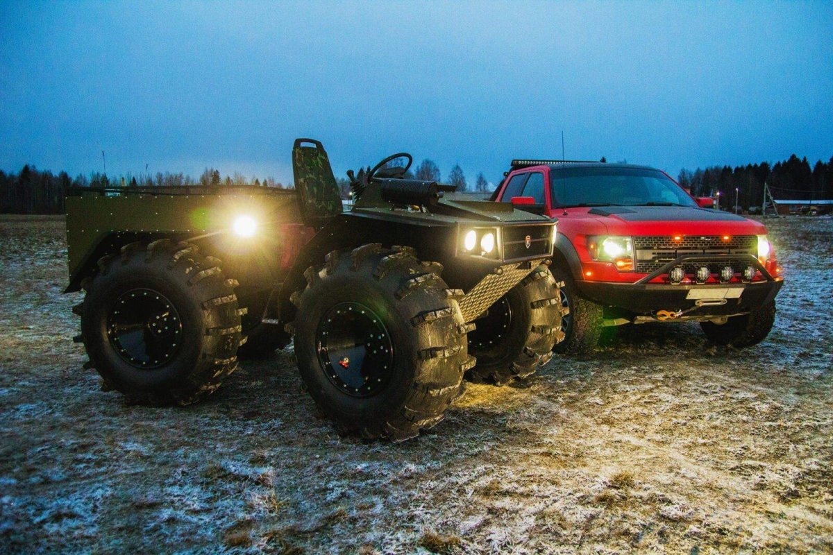 Вездеход медведь переломка