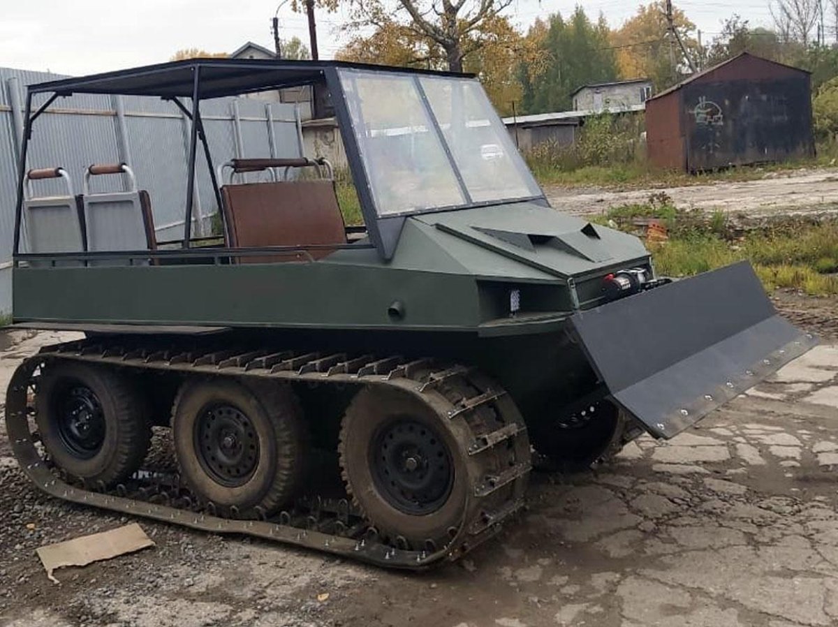 Вездеход амфибия Тингер
