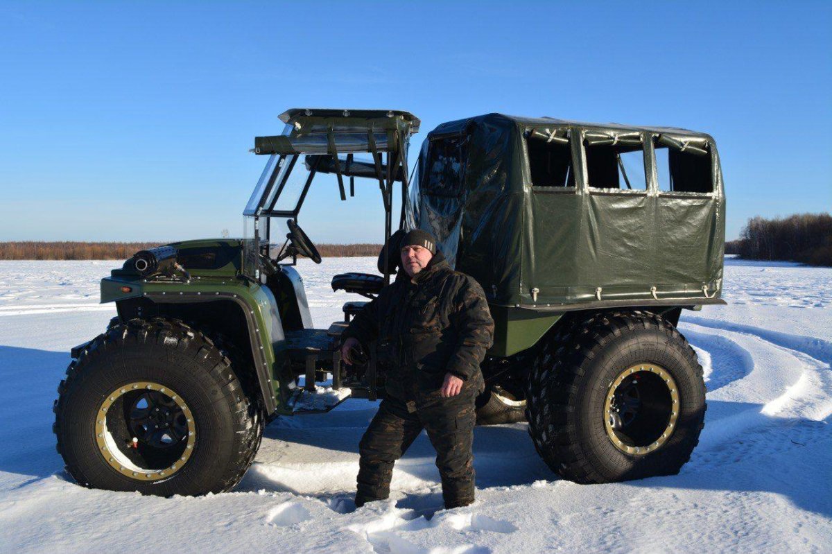 Лесник Север болотоход