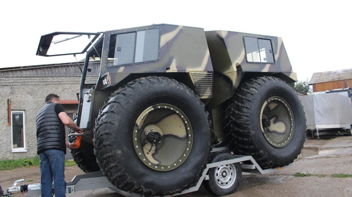 Вездеход болотоход медведь шатун