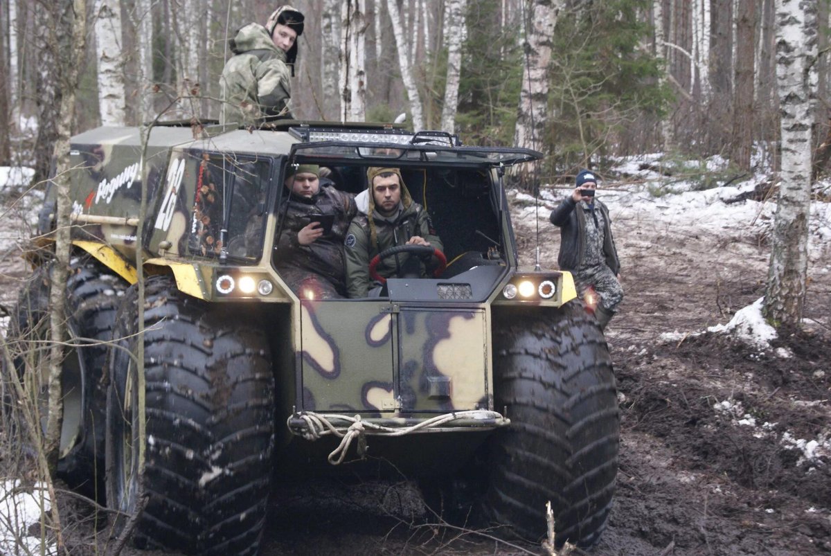 Вездеход болотоход медведь шатун