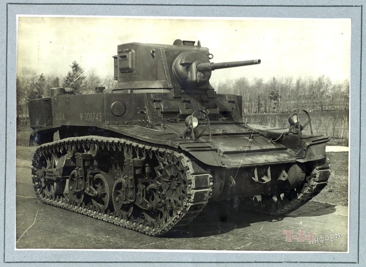 Танк m3 Стюарт