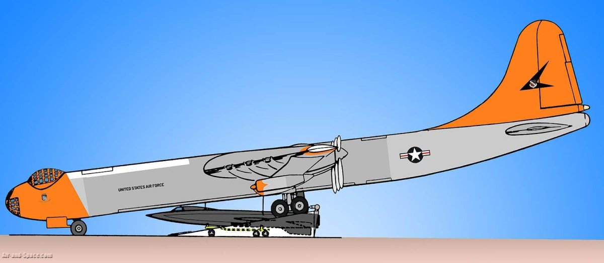 Самолёт Convair b 36