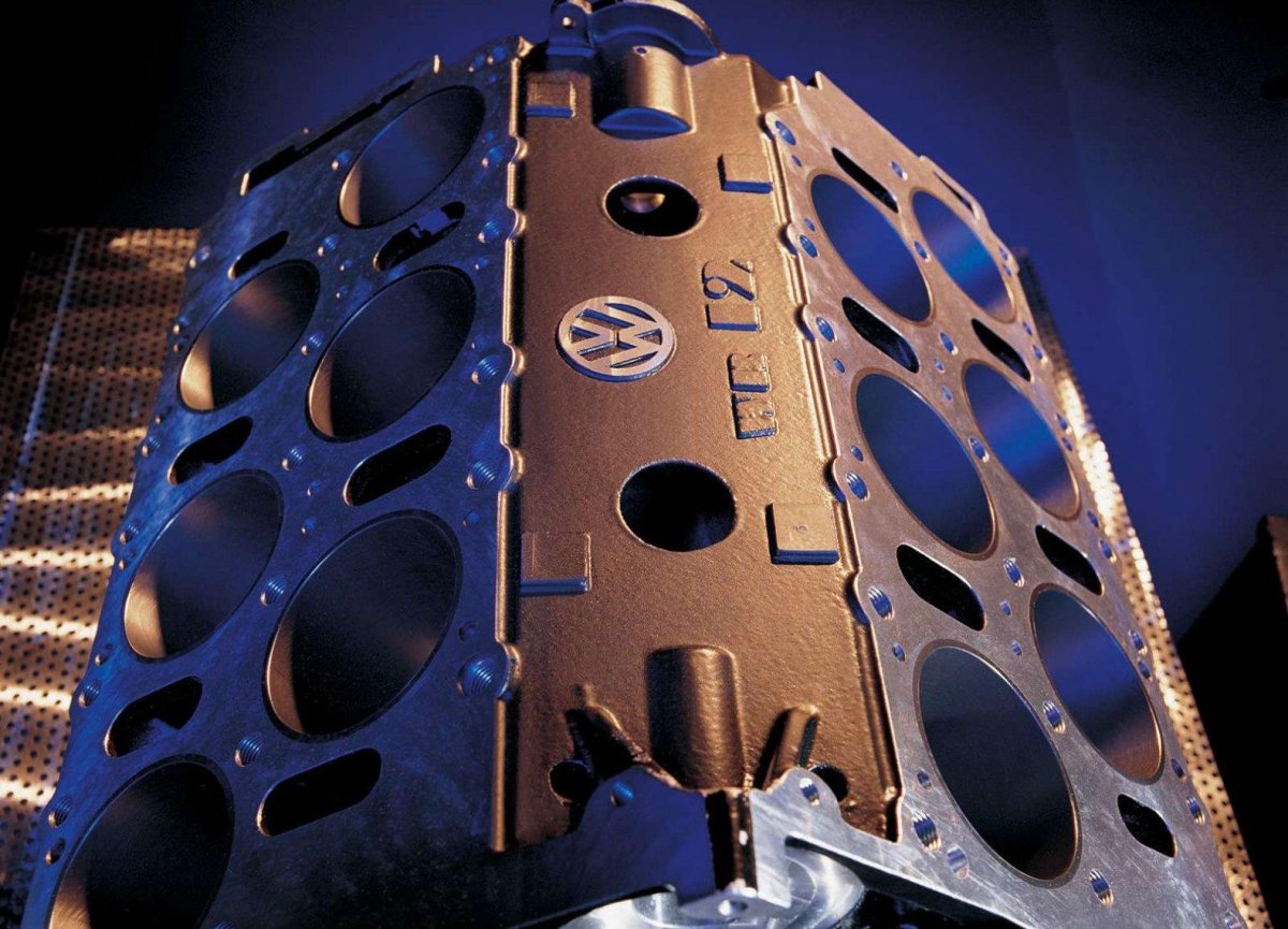 Двигатель w12 Volkswagen