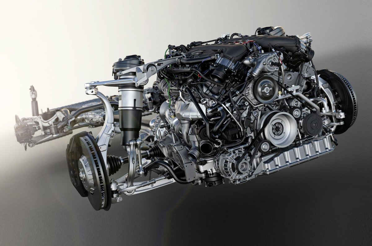 Мотор Bentley w12