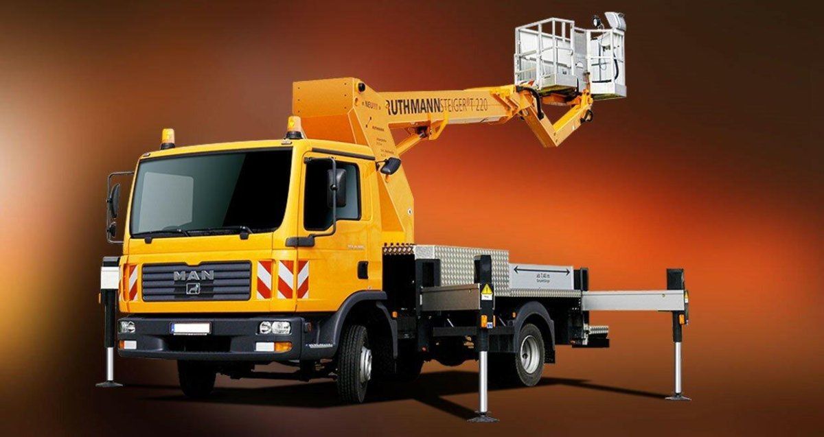 Автовышка Isuzu 22 метра - телескопическая