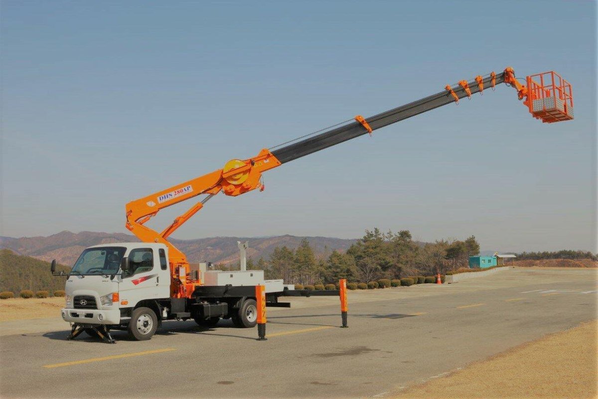 АГП телескопическая 22 метра