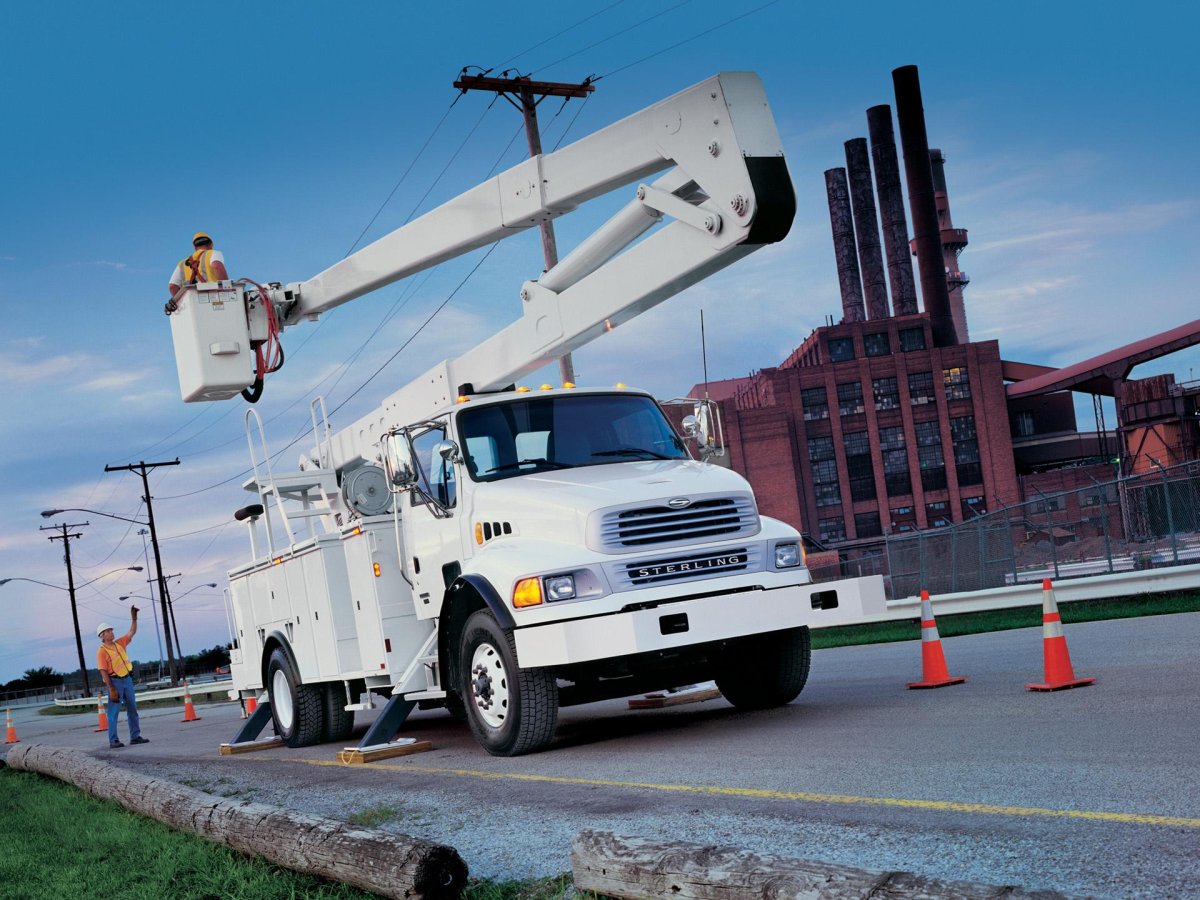 Автовышка кран