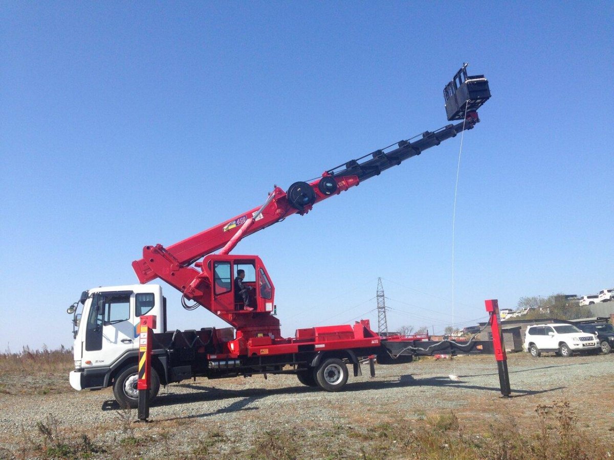 Автовышка телескопическая Хендай 28м