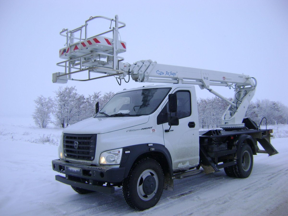 Автовышка газон Некст 22