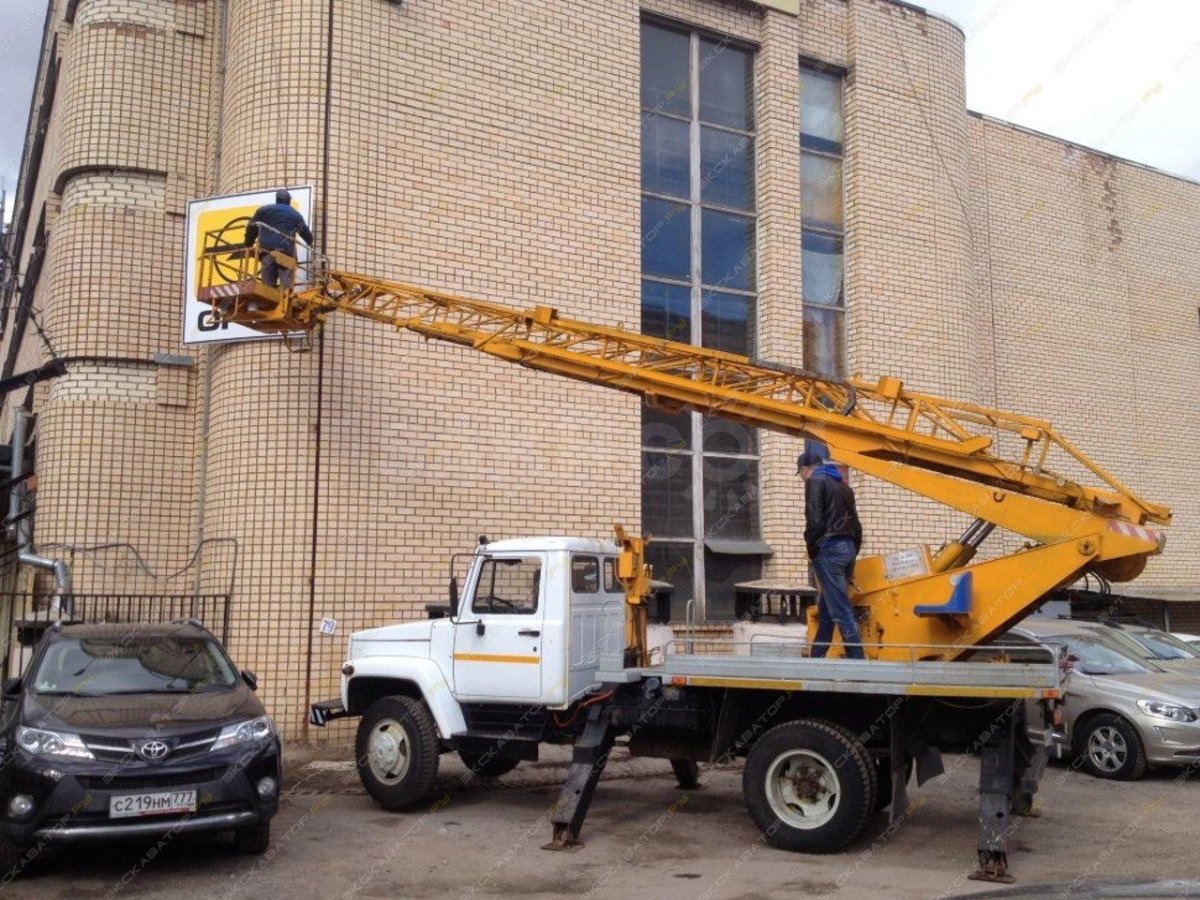 Автовышка ГАЗ 3309 т17