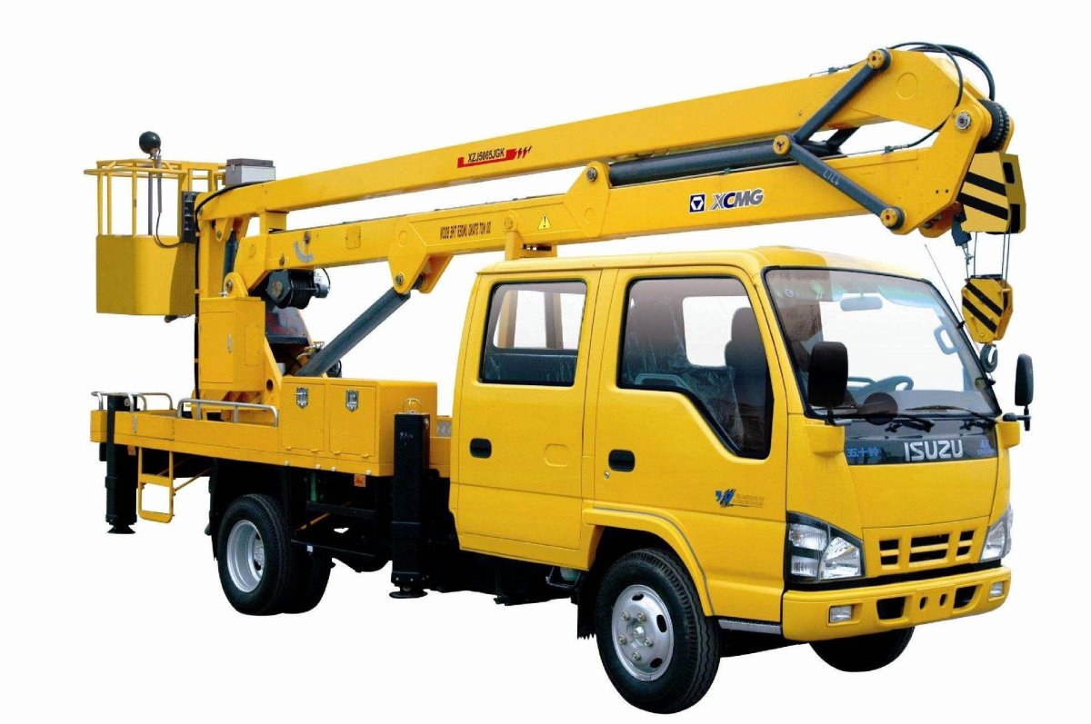 Исузу Эльф автовышка