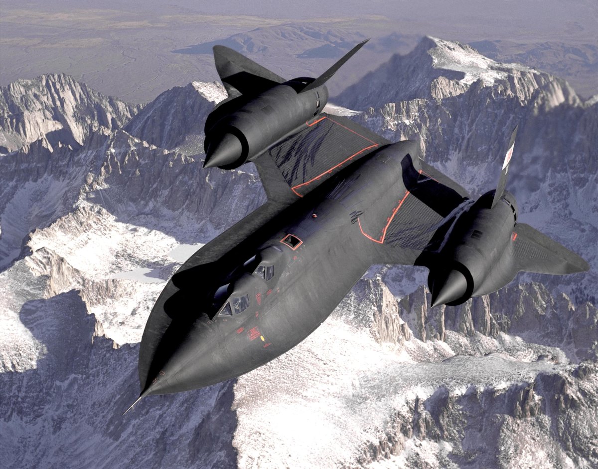 Самолет SR-71 Blackbird