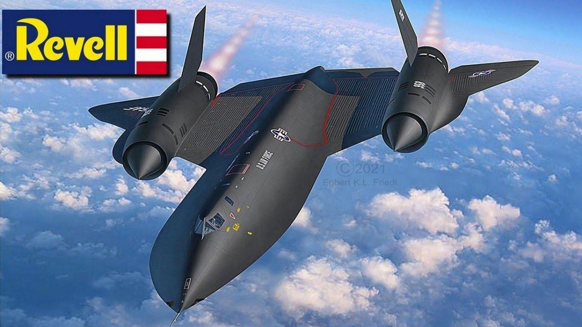 Локхид SR-71 чёрный Дрозд