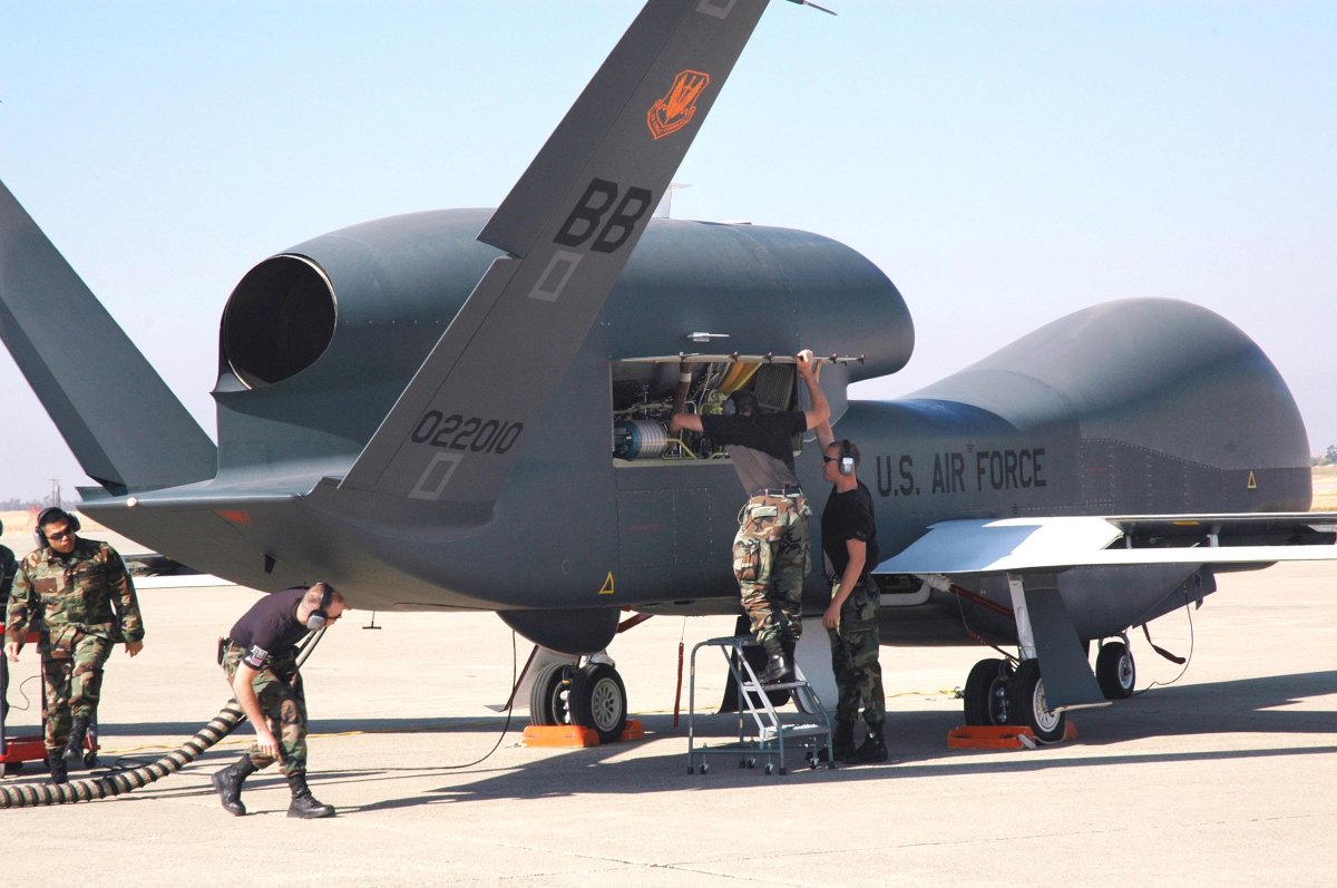 Беспилотник RQ-4b Global Hawk