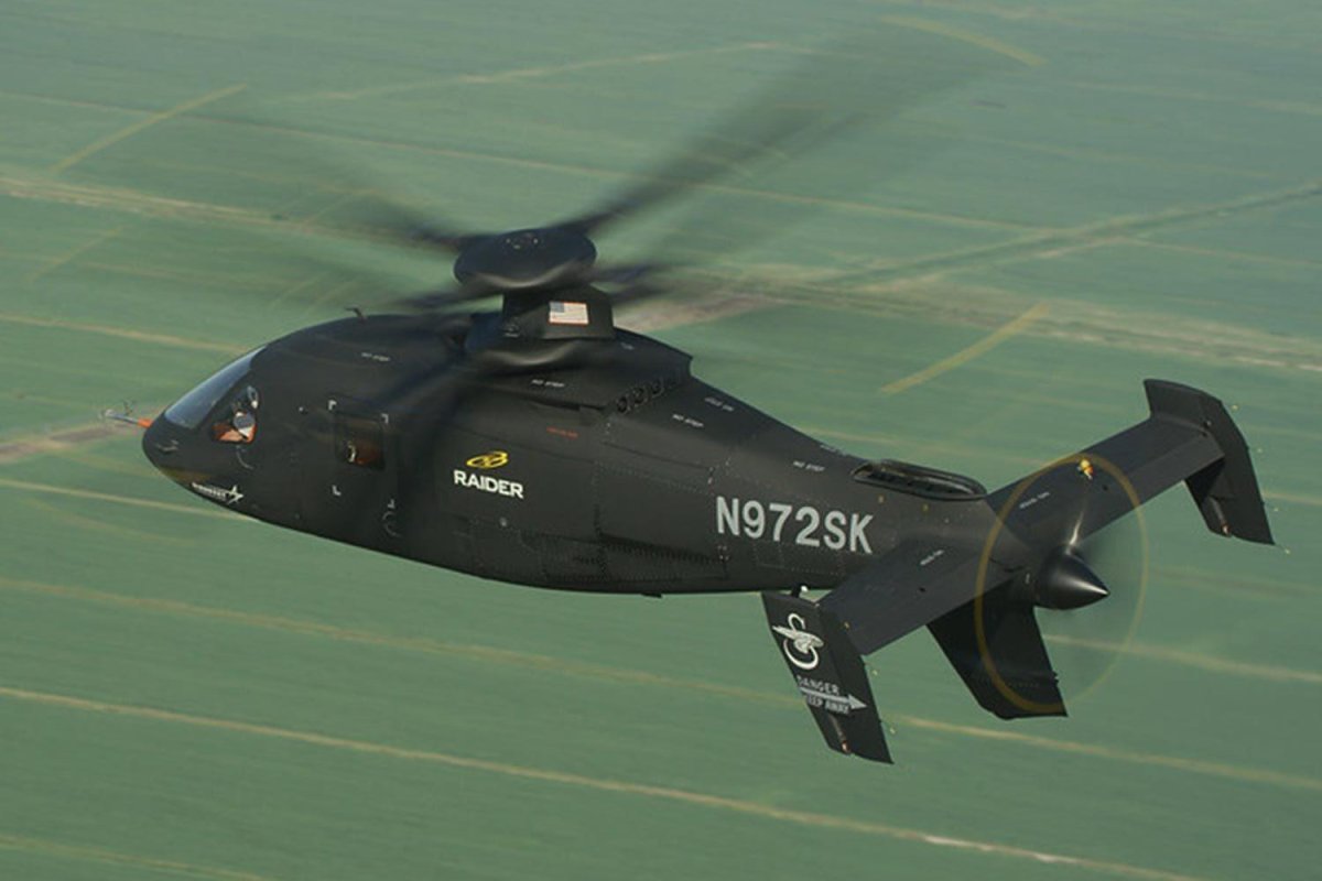 Вертолёт Sikorsky Raider x