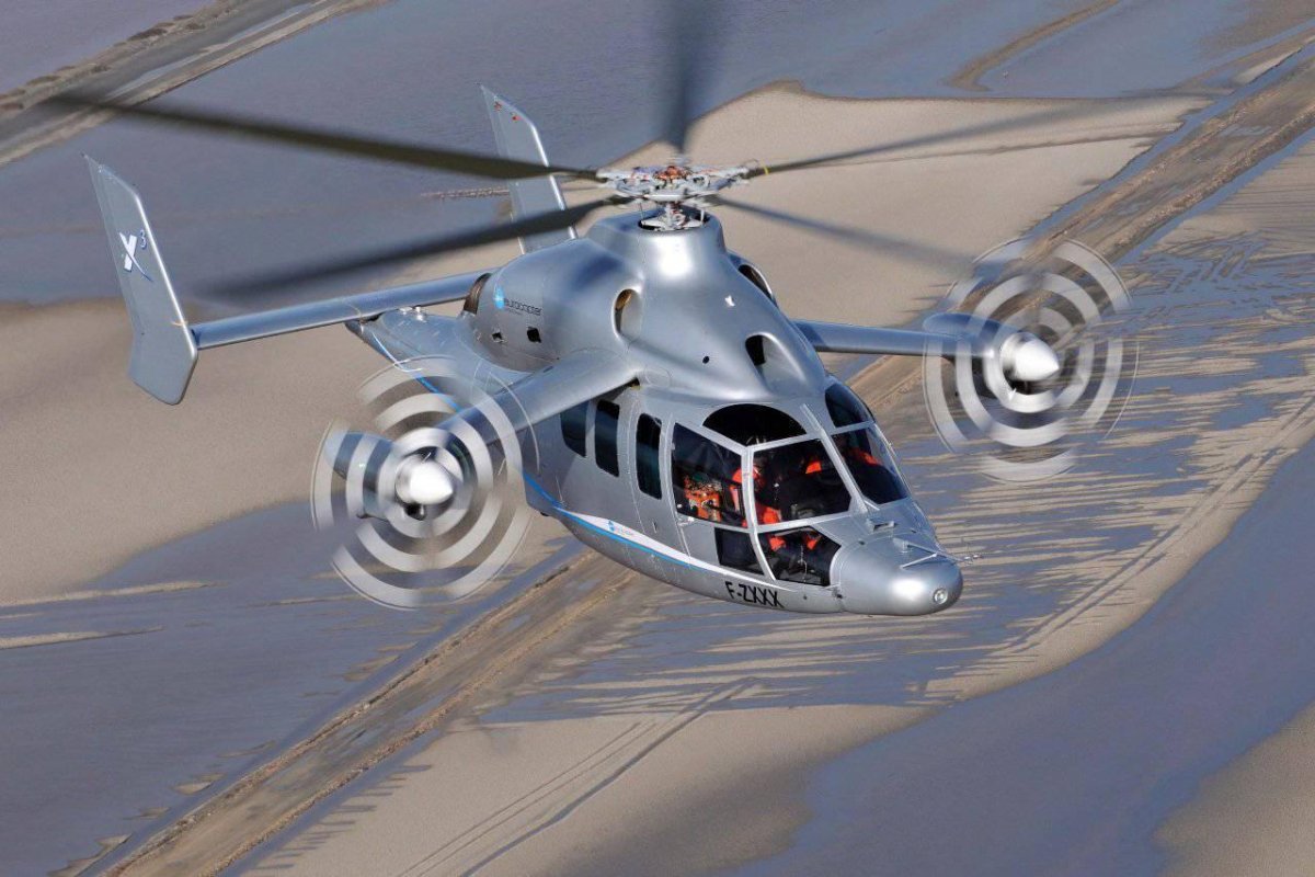 Еврокоптер х3 вертолет