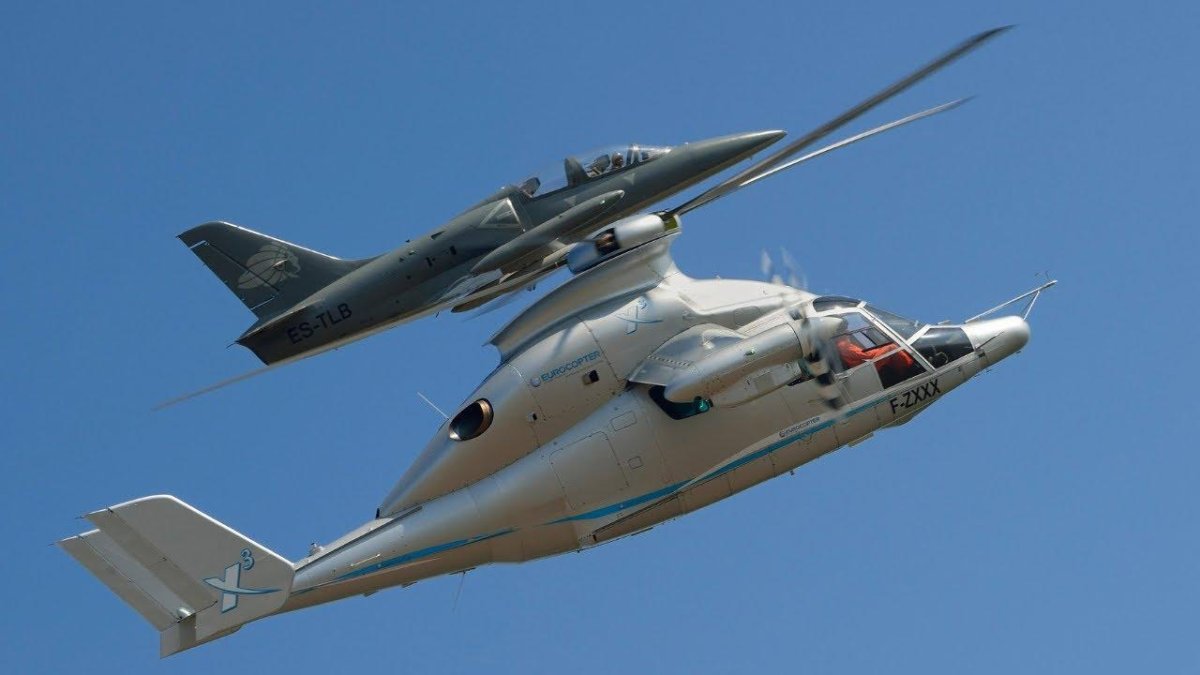 Eurocopter x3 вертолет