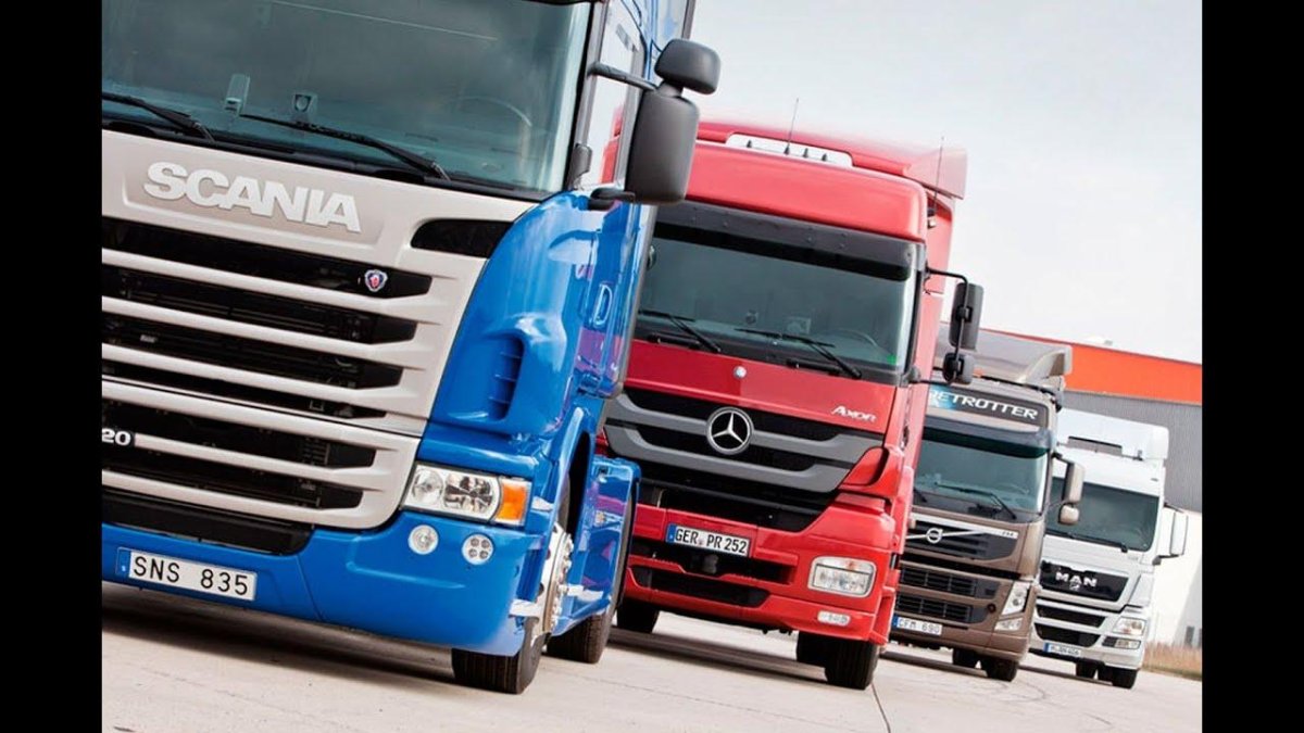 Скания Даф Вольво