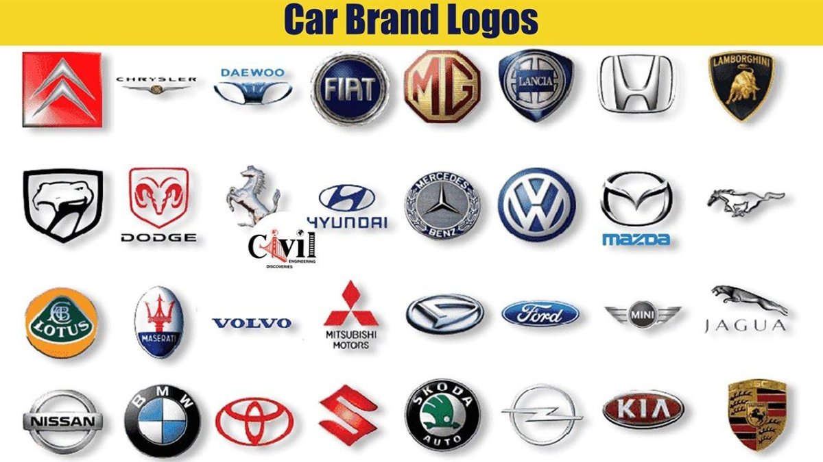 Значки машин