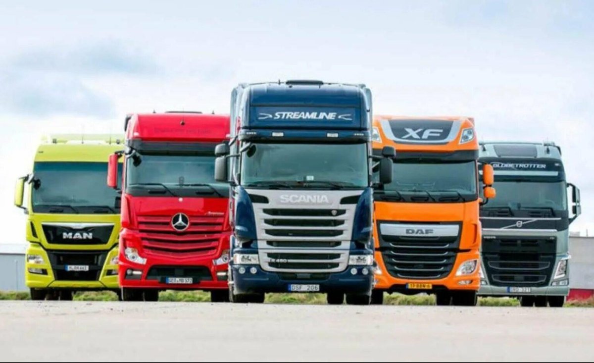 Скания Даф Вольво