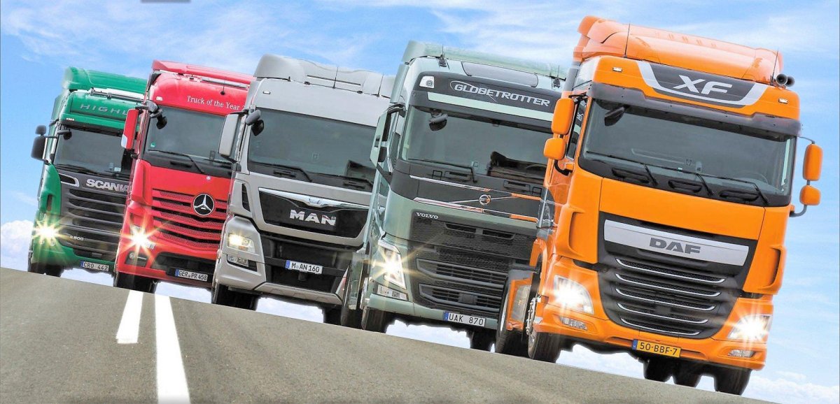 Скания Вольво Даф ман