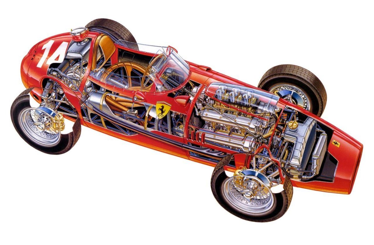 Porsche 962 c Cutaway