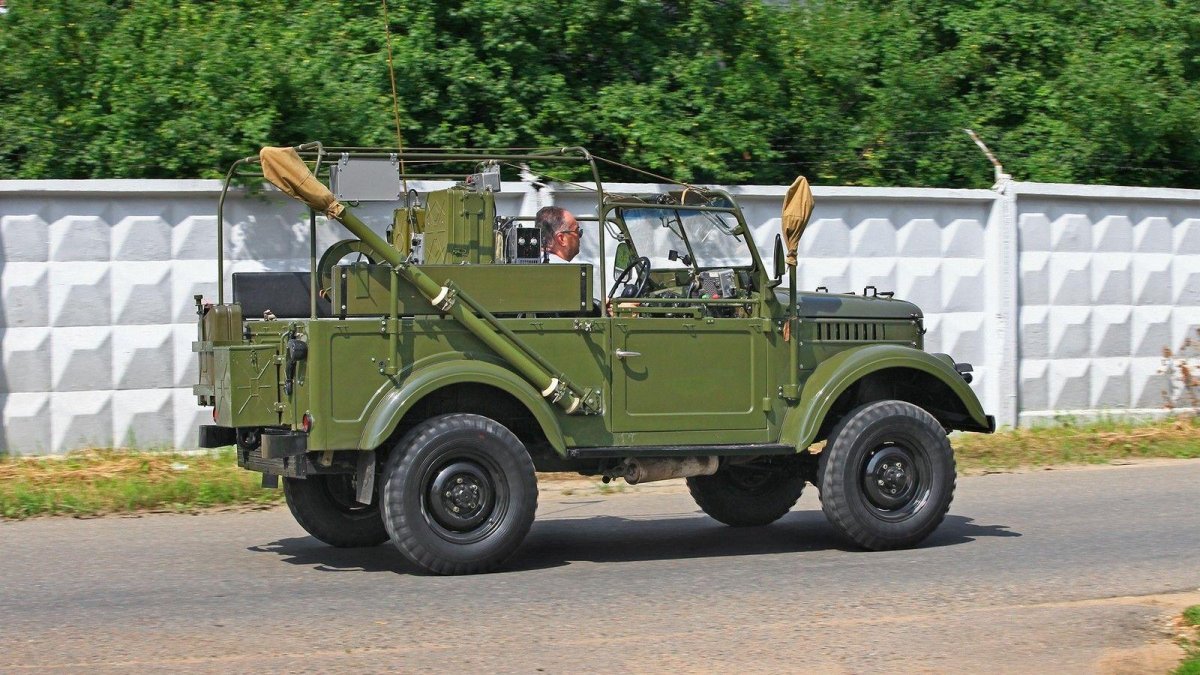 Р-125 на ГАЗ-69