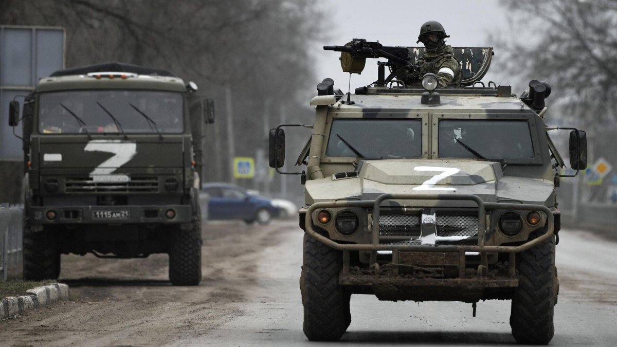 ГАЗ тигр на Украине 2022