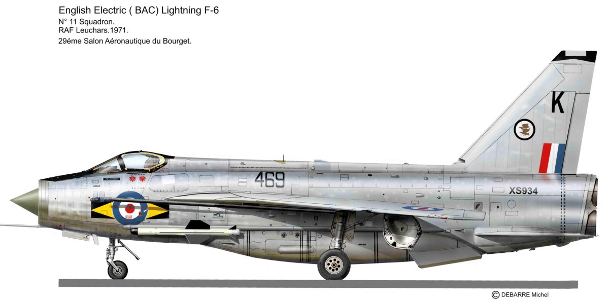 Истребитель Лайтнинг ф6