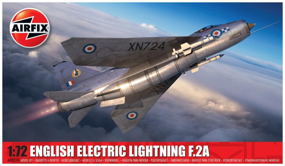 Airfix 1/72 English Electric Lightning f.2a