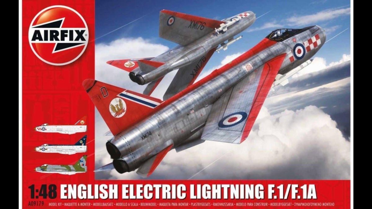 Airfix a09179 English Electric Lightning f.1/f.1a 1/48